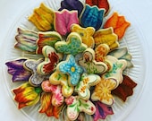 Airbrush and hand painted cookies (5 dozen)
