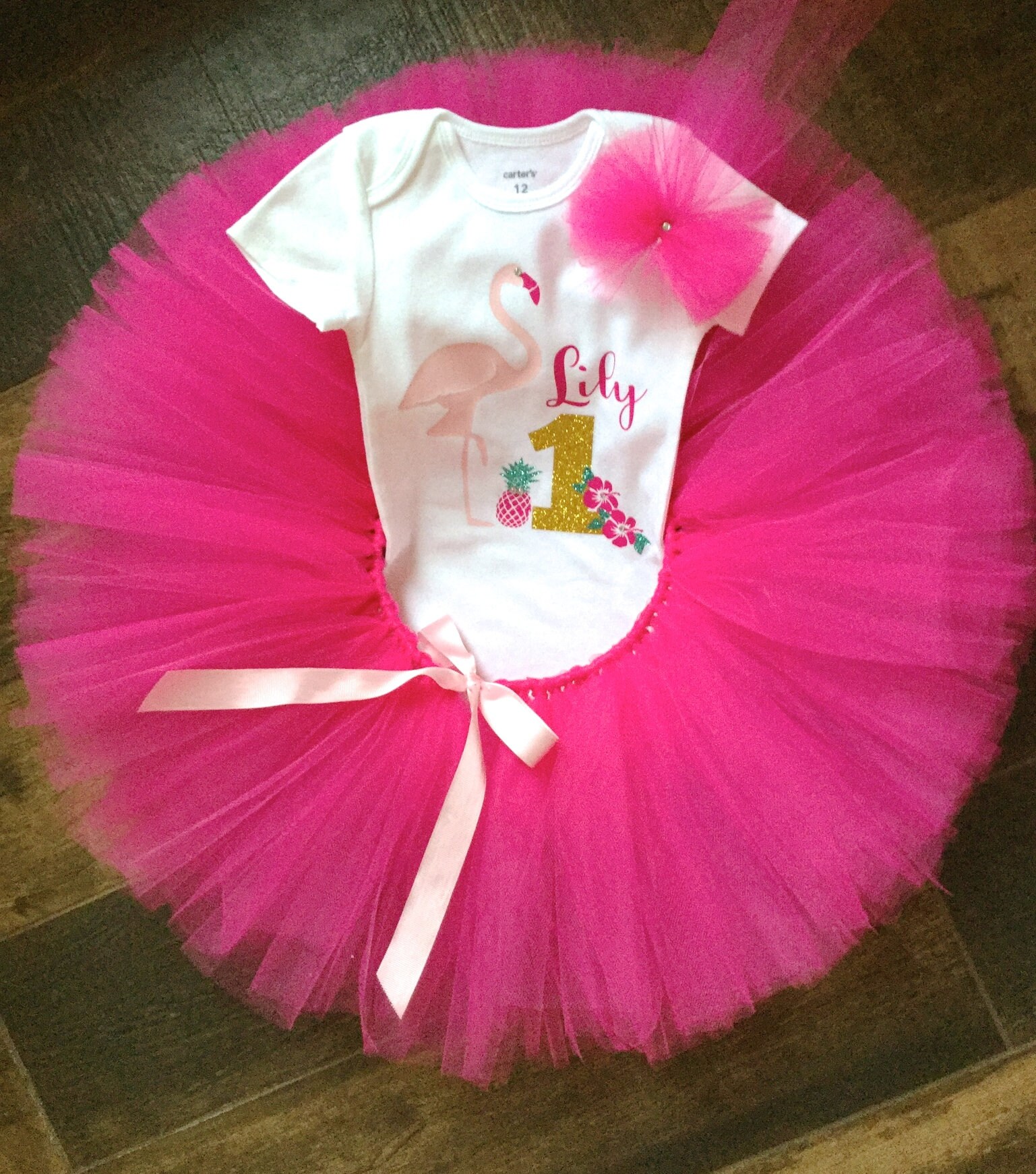 pineapple first birthday outfit