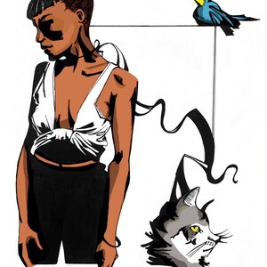 Bird and Cat