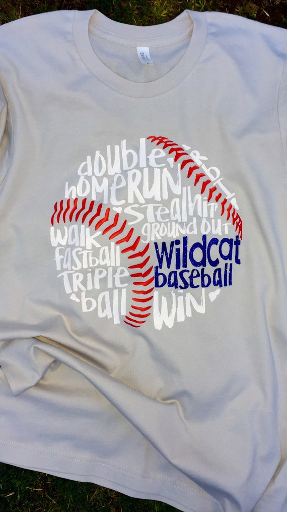 Baseball TShirt Baseball Team Shirt Baseball Mom Etsy