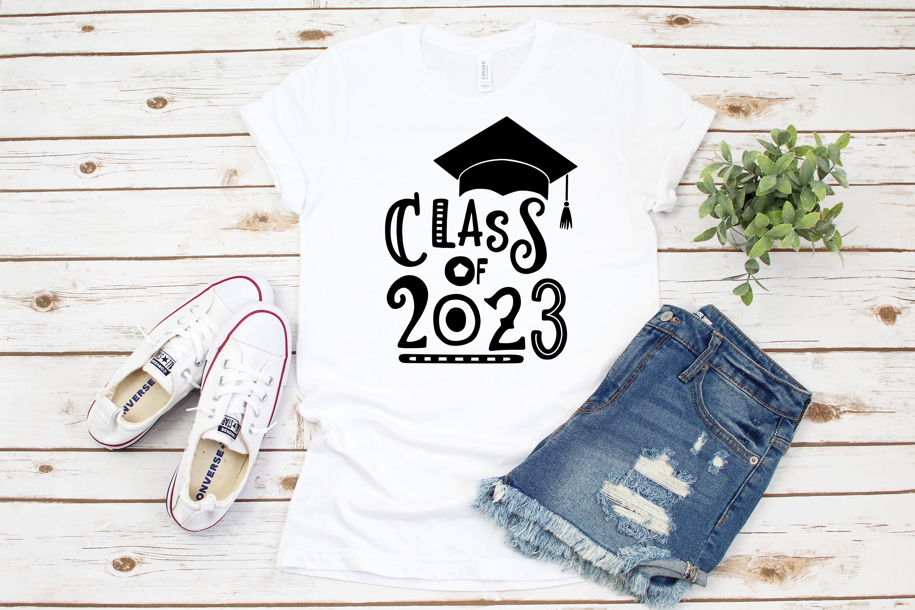 Funky Class Of 2023 Graduation Cap Svg Class Of 2023 Grad Etsy