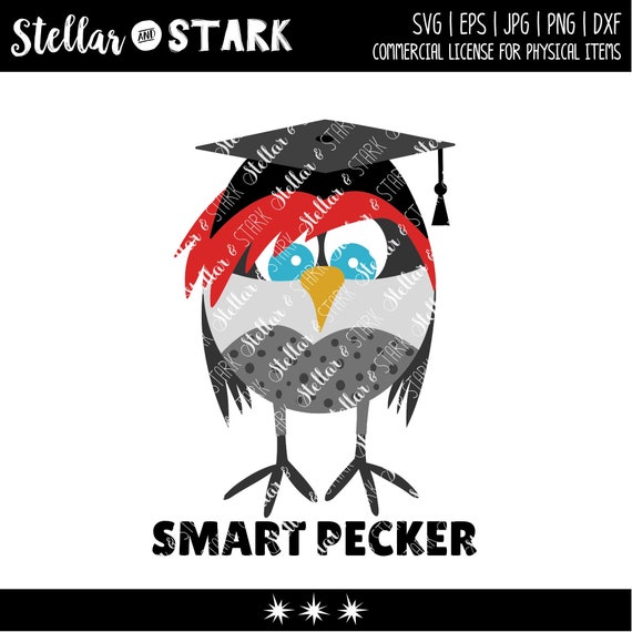 Smart Pecker Graduation Svg Graduation Svg Male Grad Svg Etsy