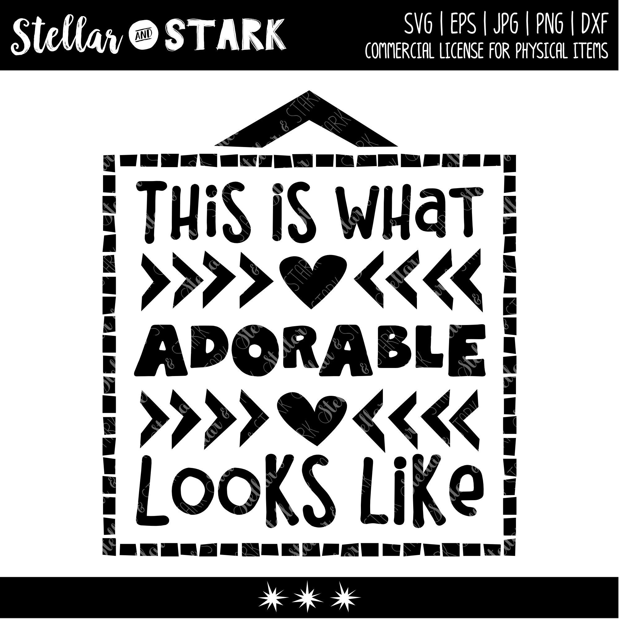 Download This Is What Adorable Looks Like Svg Cute Kid Svg Baby Svg Etsy