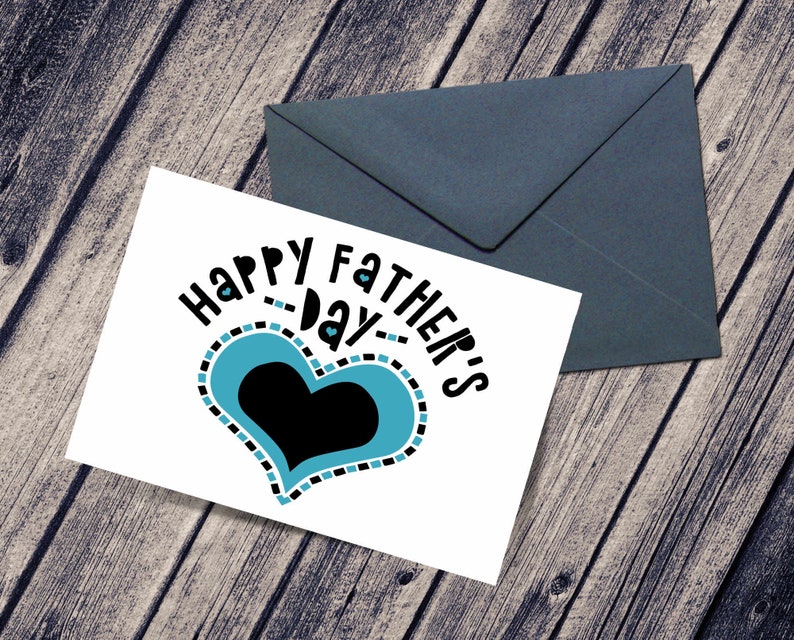 Download Happy Father's Day SVG Father SVG Heart SVG Fathers | Etsy