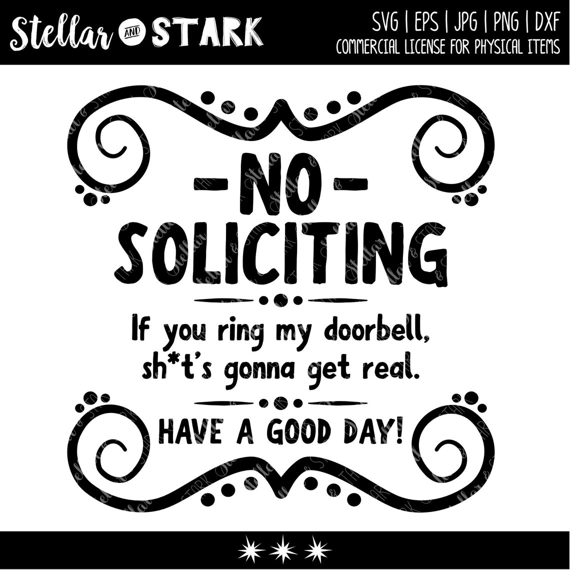 funny no soliciting sign svg home sign vg no soliciting etsy