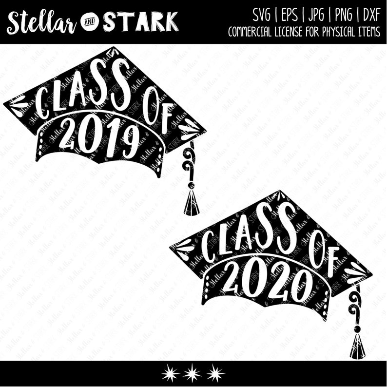 2019 Graduation Cap SVG 2020 Graduation Cap SVG Graduation | Etsy