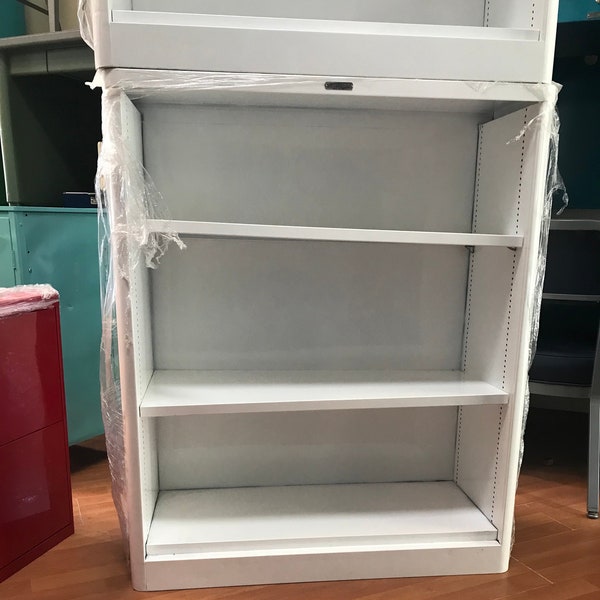 Vintage steel Bookcase- Mcdowell and Craig