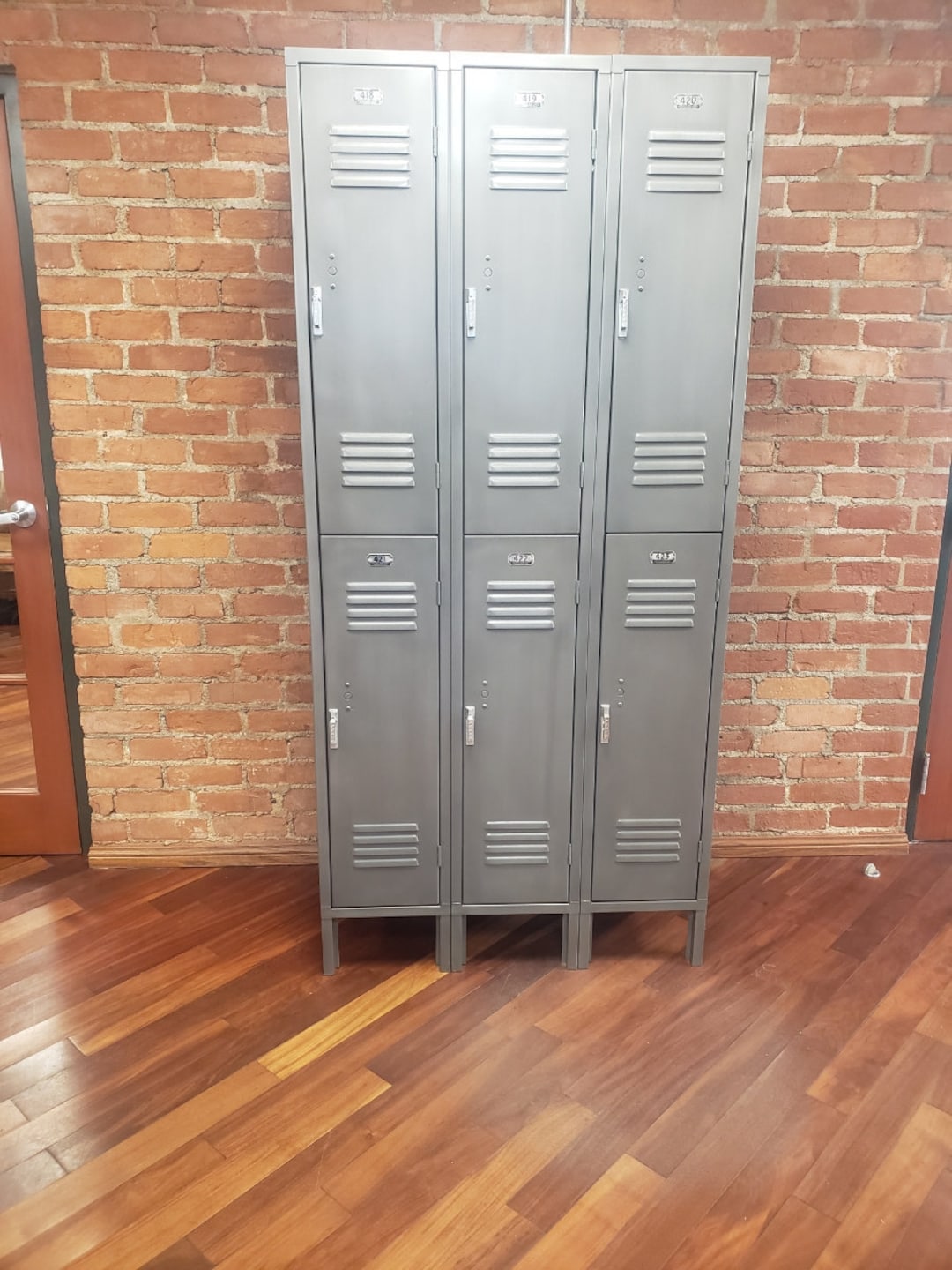 Vintage Steel Unit Locker With Six Doors - Etsy