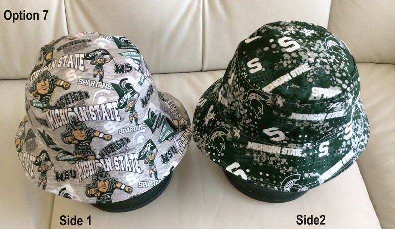 MSU Reversible Bucket Hats image 7