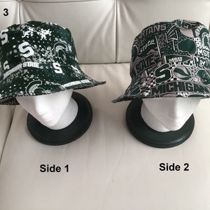 MSU Reversible Bucket Hats image 3