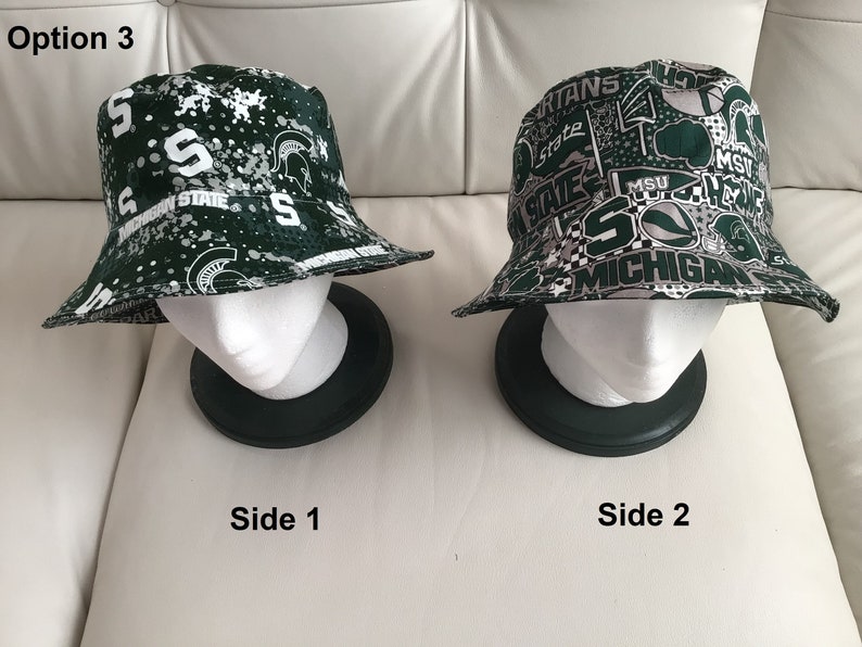 MSU Reversible Bucket Hats image 3