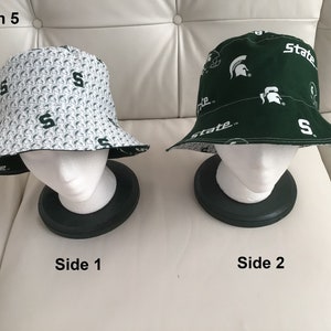 MSU Reversible Bucket Hats image 5