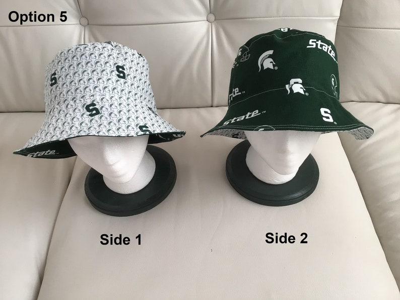 MSU Reversible Bucket Hats image 5