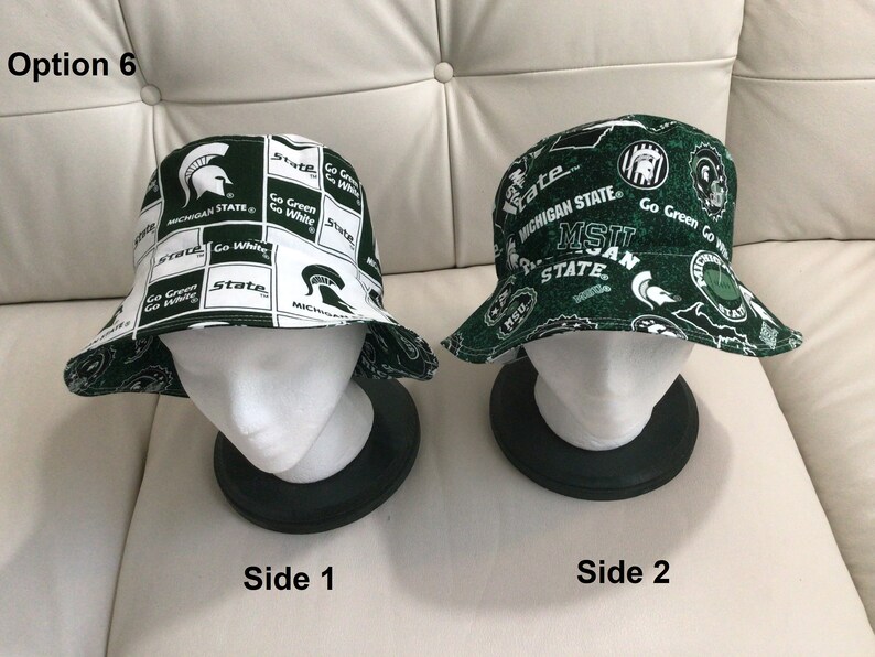 MSU Reversible Bucket Hats image 6