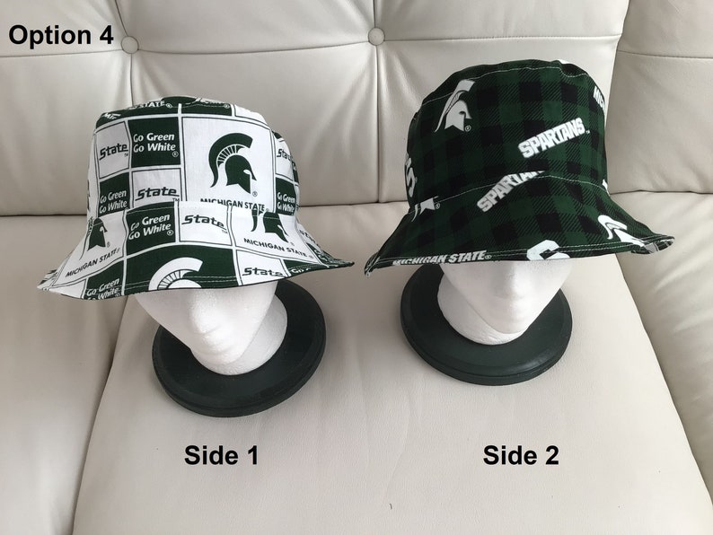 MSU Reversible Bucket Hats image 4