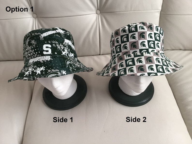 MSU Reversible Bucket Hats image 1