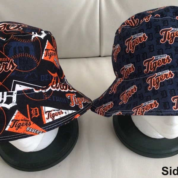 Detroit Tigers Reversible Bucket Hats