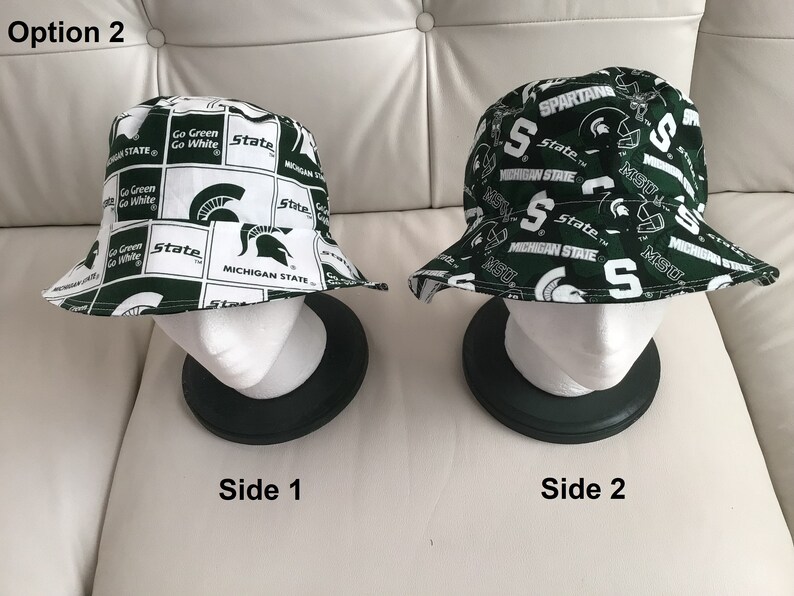 MSU Reversible Bucket Hats image 2