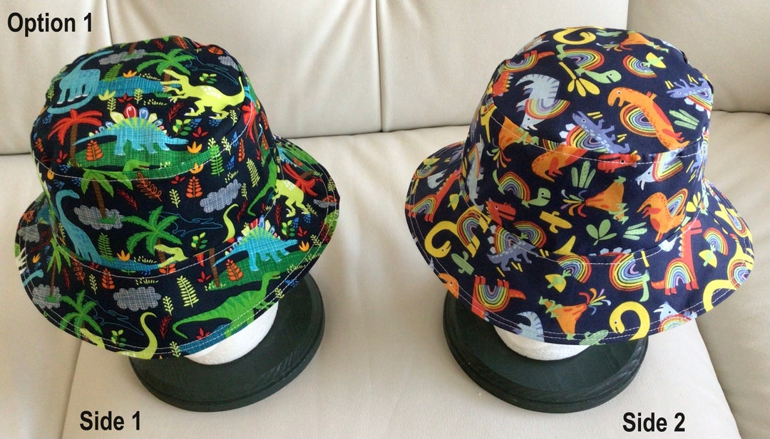 Dinosaur Reversible Bucket Hat
