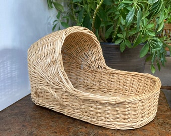 wicker moses basket