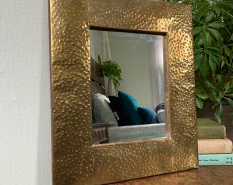 Hammered Mirror Etsy