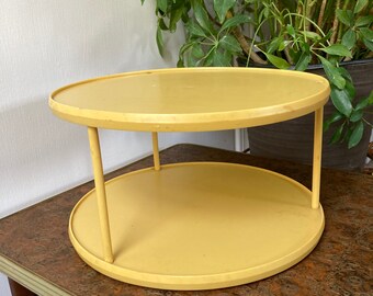 Retro Sonic Woodgrain Lazy Susan