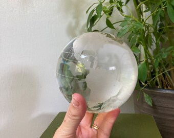 Glass globe as is
