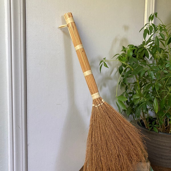 Straw Broom Etsy
