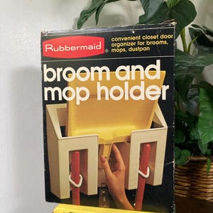 Wall Broom Holder Etsy