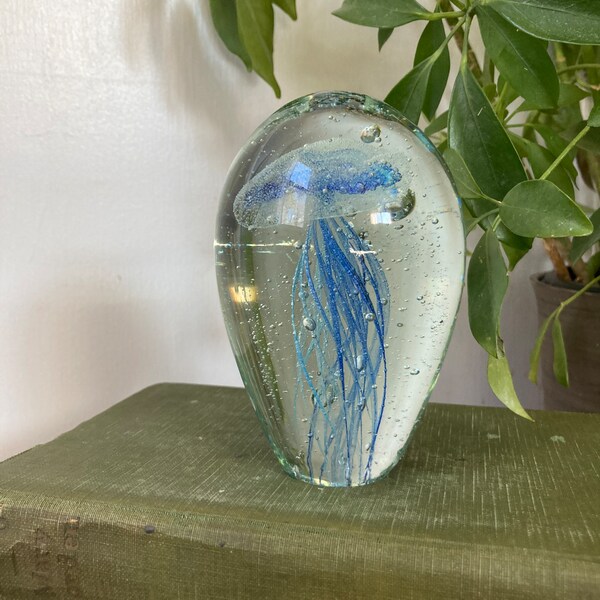 Jellyfish Paperweight Etsy