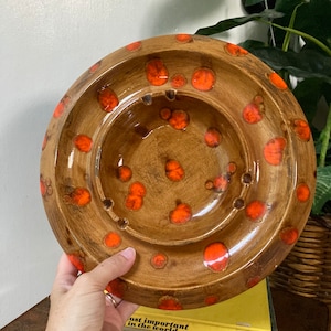 Mid century ceramic ashtray as is
