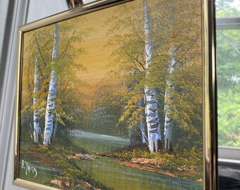 Oil Painting With Mirror Frame - Etsy