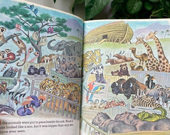 Noah's Ark Little Gold Book - Etsy