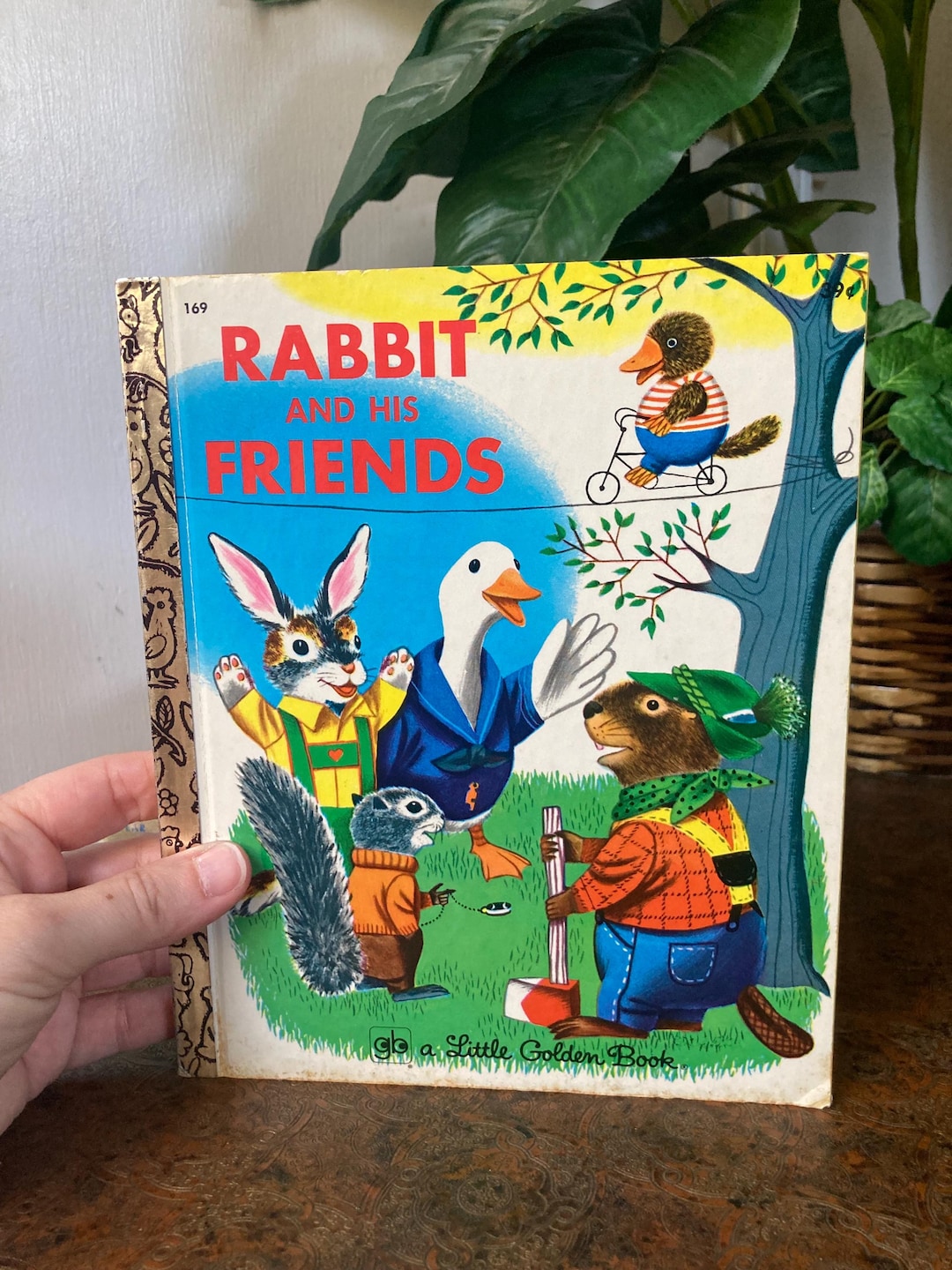 Meet The Rabbit Book Rabbit and His Friends Little Golden Book - Etsy