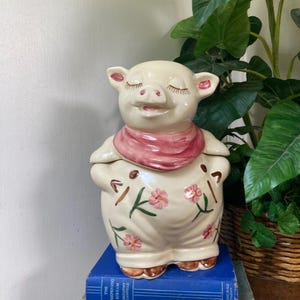 Shawnee pottery pig cookie jar
