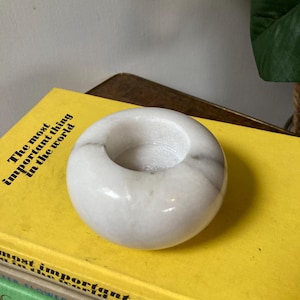Marble candle holder
