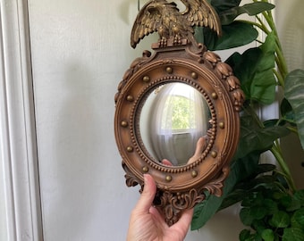 Federal eagle convex mirror plastic