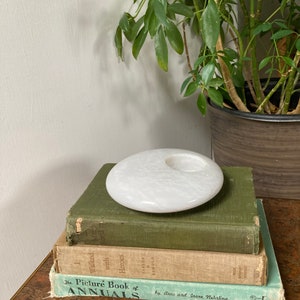 Marble candle holder