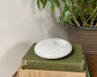 Marble candle holder