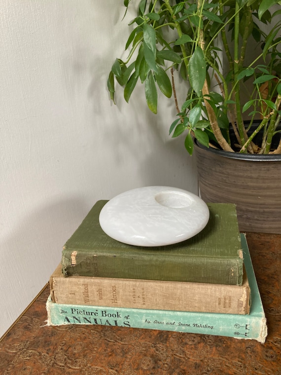 Marble candle holder