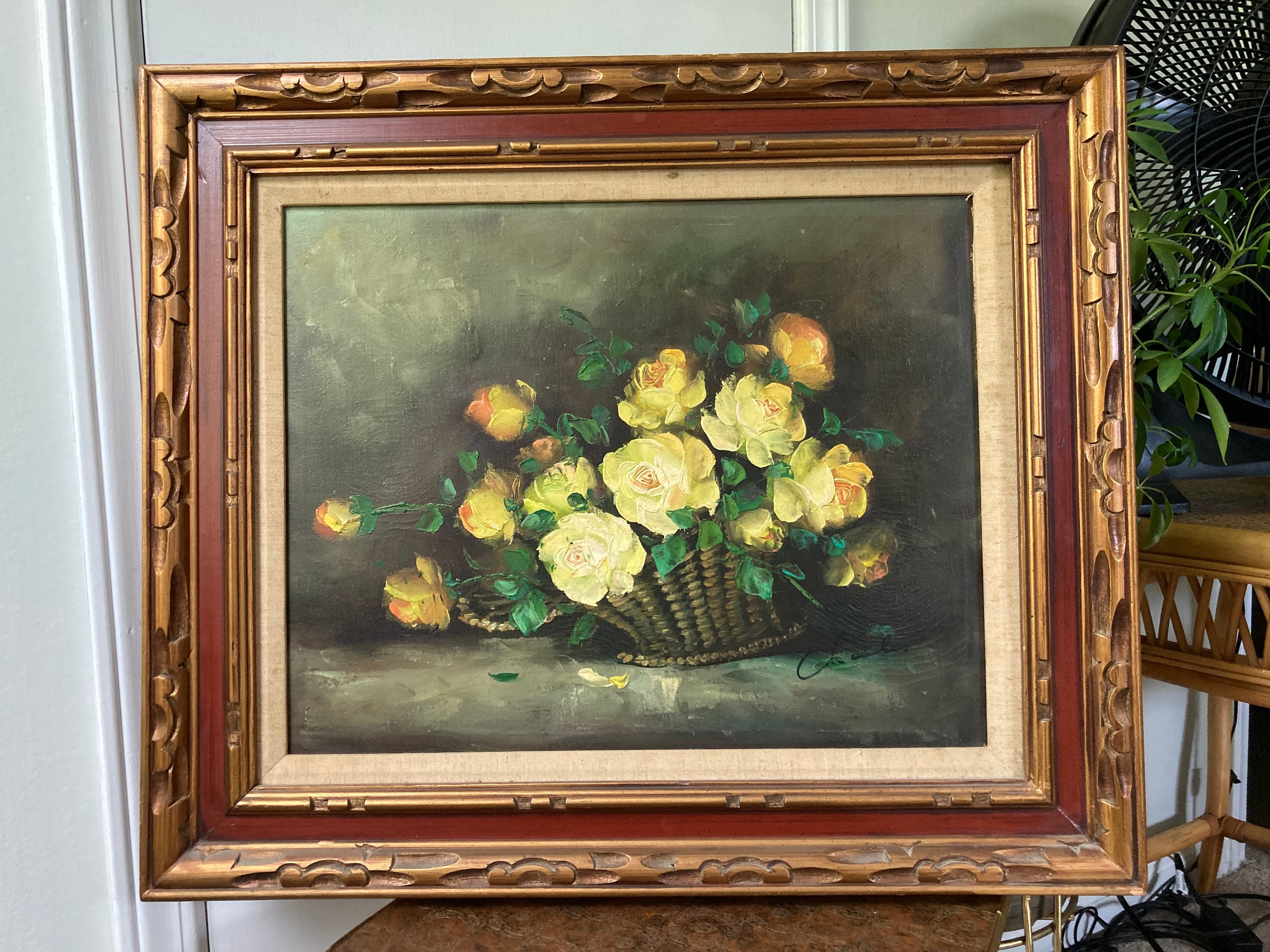 Print up to 24x30 Inches Yellow Roses Printable, P.J.