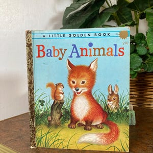 Baby animals little golden book 1956
