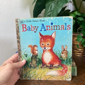 Baby animals little golden book