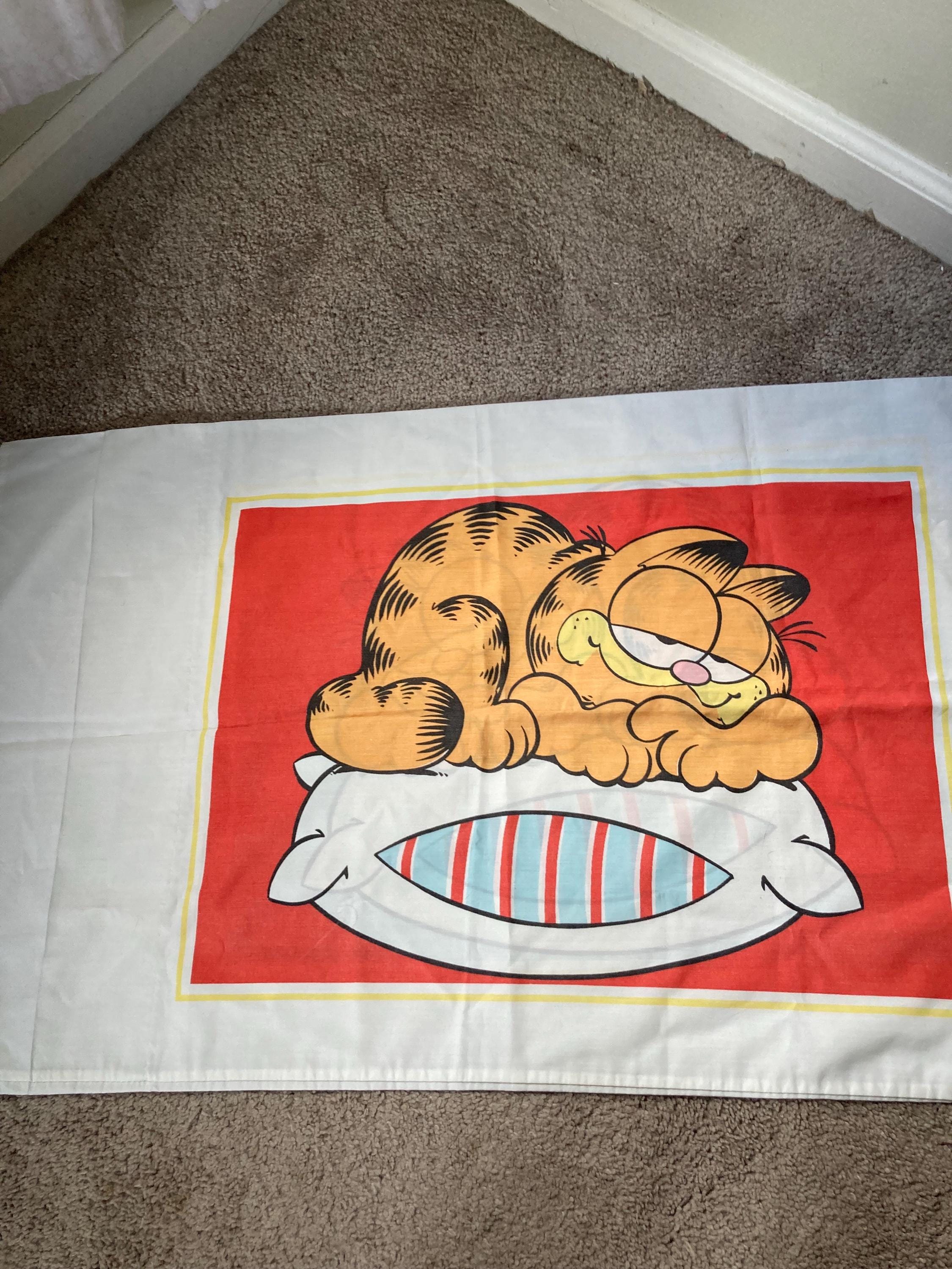 Vintage Garfield Pillowcase - Etsy