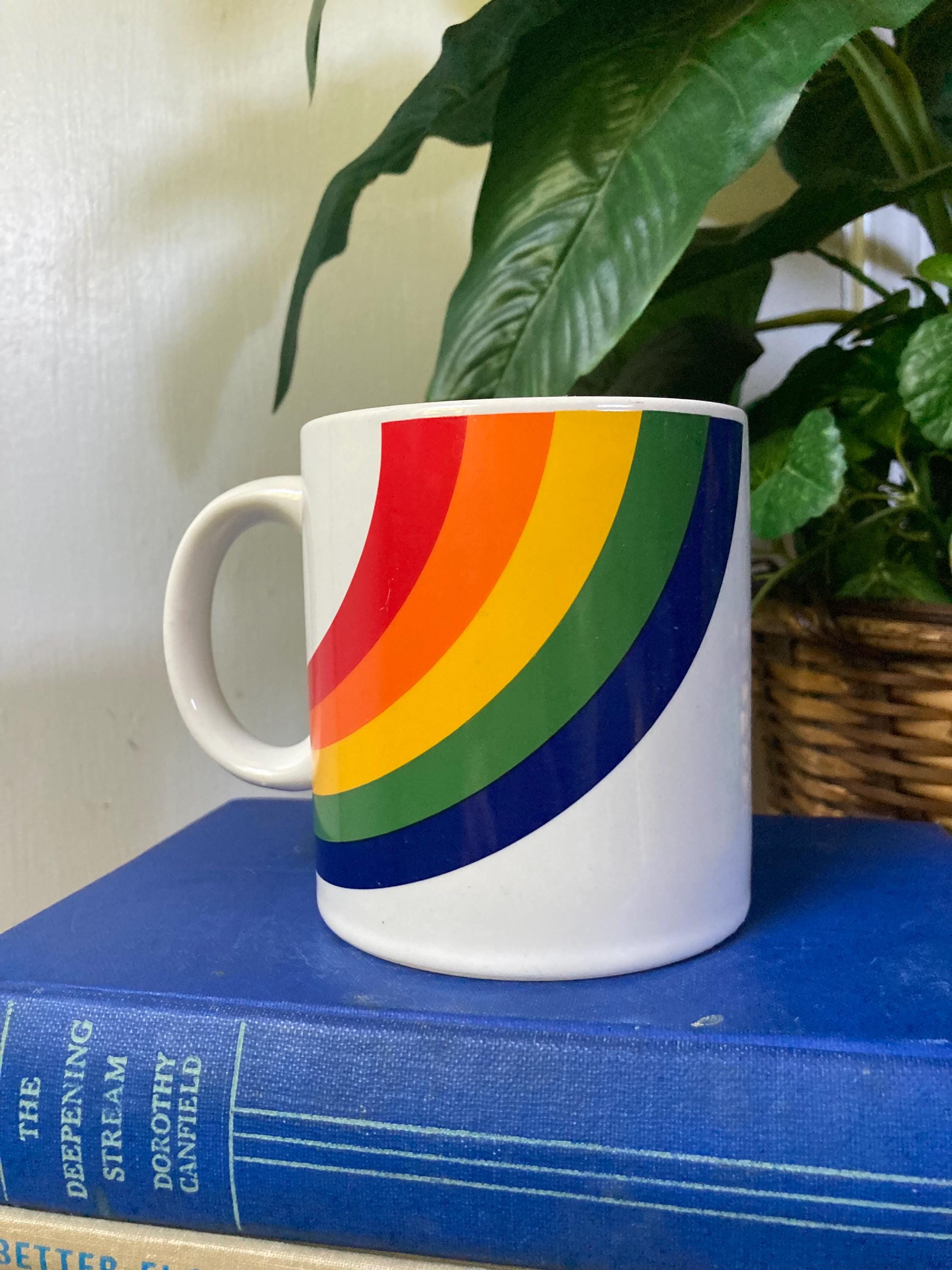 FTD rainbow mug as is READ
