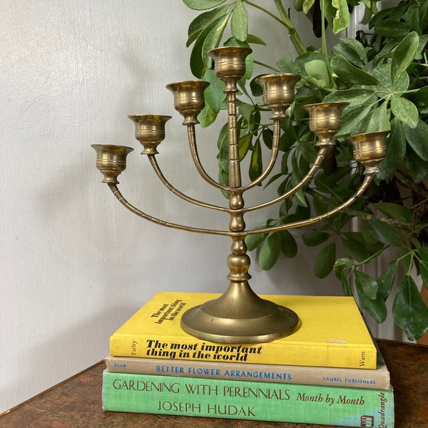 Vintage Brass Candelabra