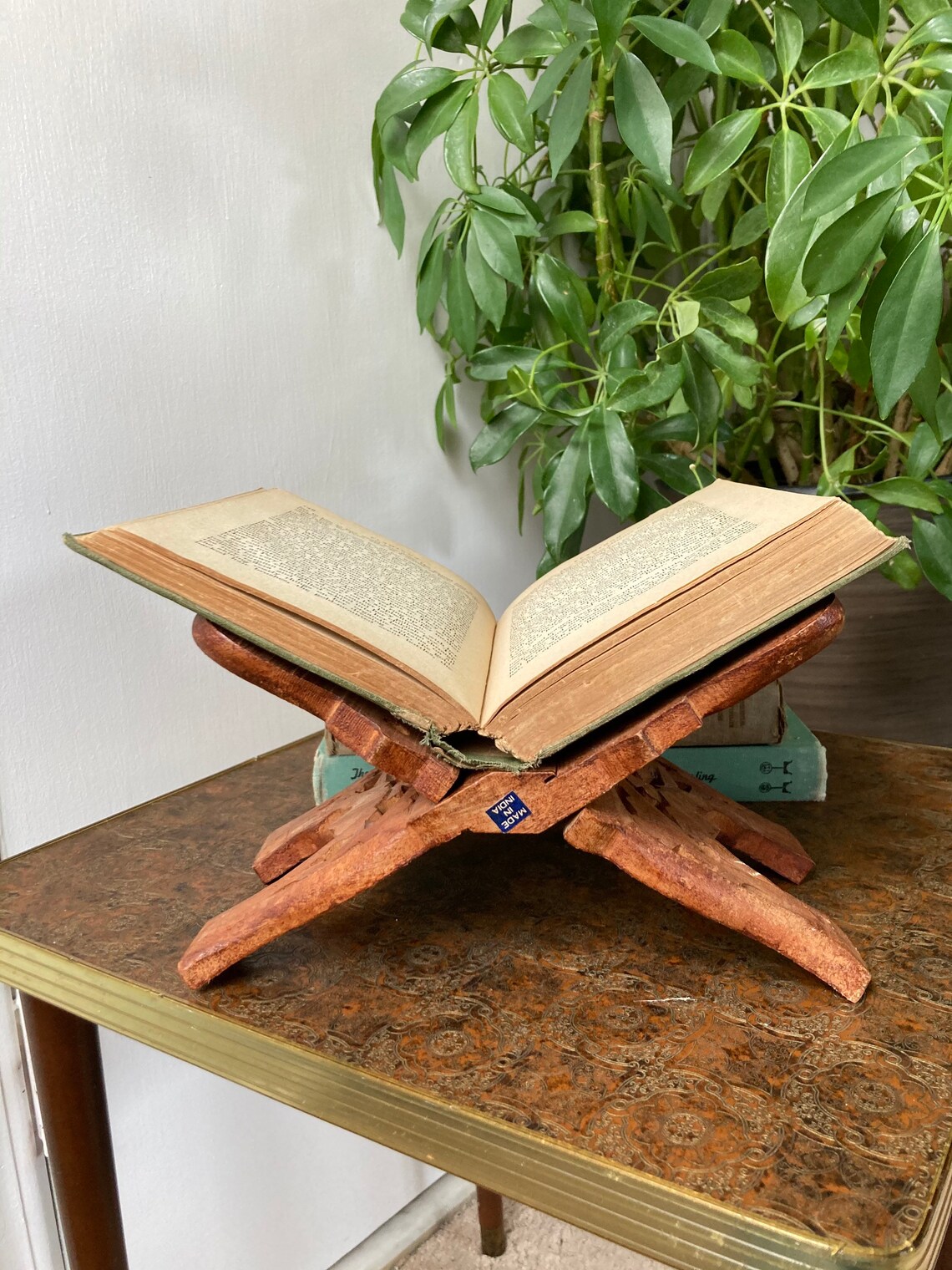 Folding Book Holder Etsy