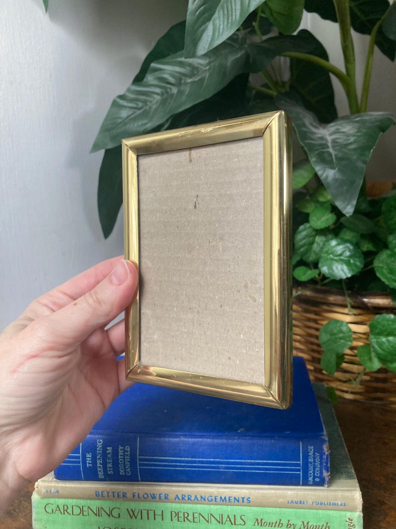 Vintage Brass Photo Frame Etsy — free download