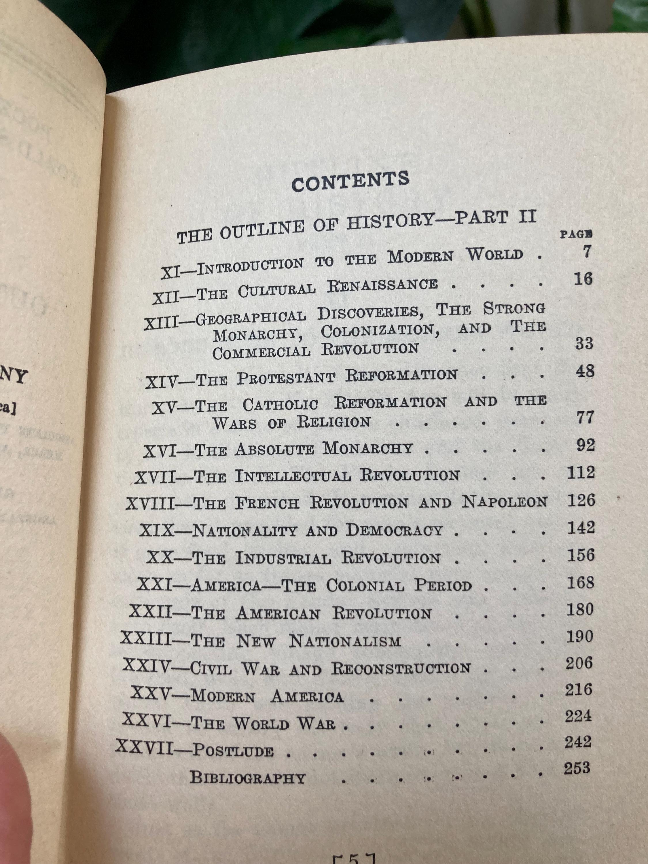 Pocket Library Definition 1929 Pocket Library Outline of History Part 2 - Etsy