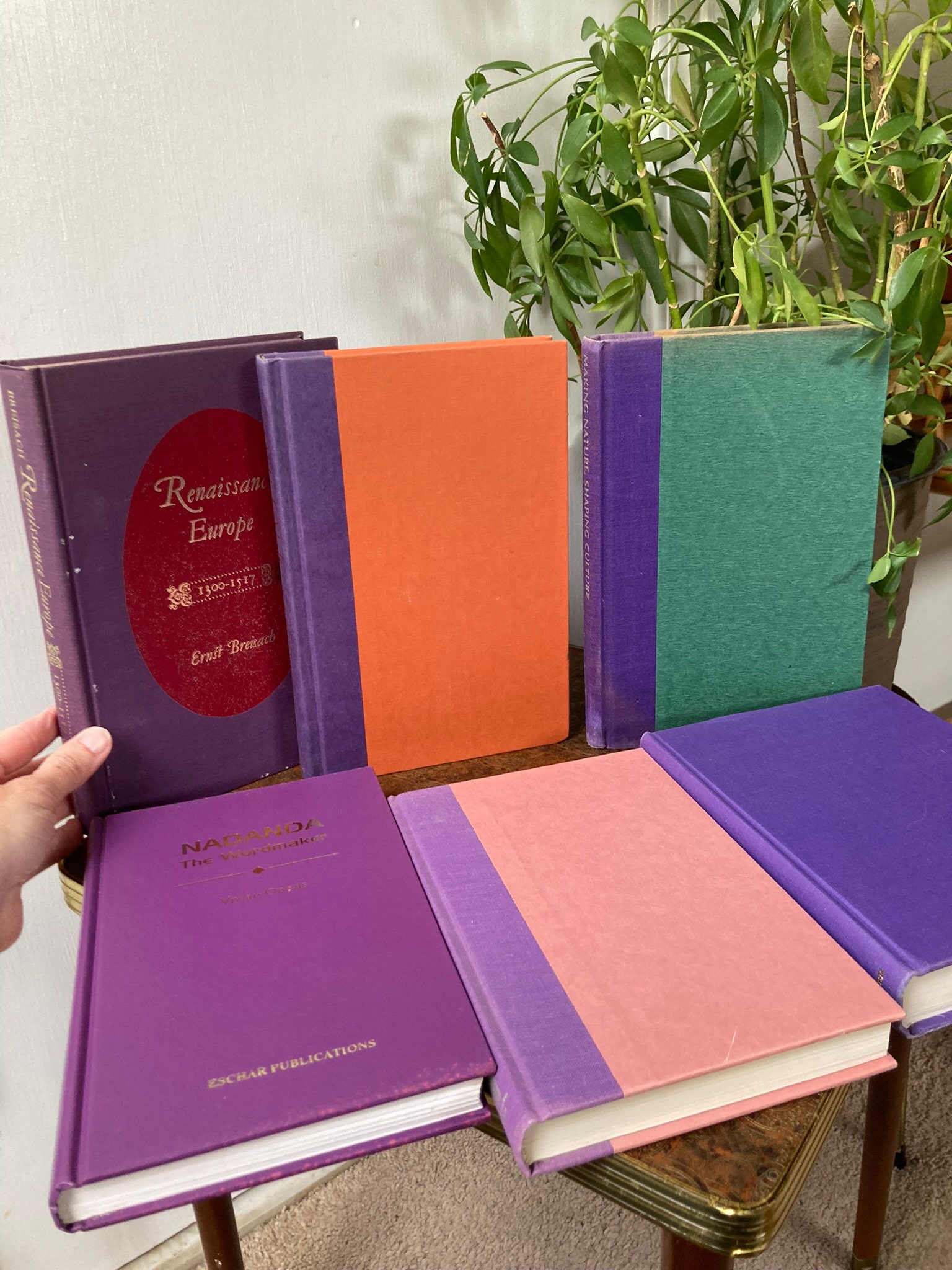 Vintage Purple Book Stack. B - Etsy Vintage Purple Book Stack. B - Etsy